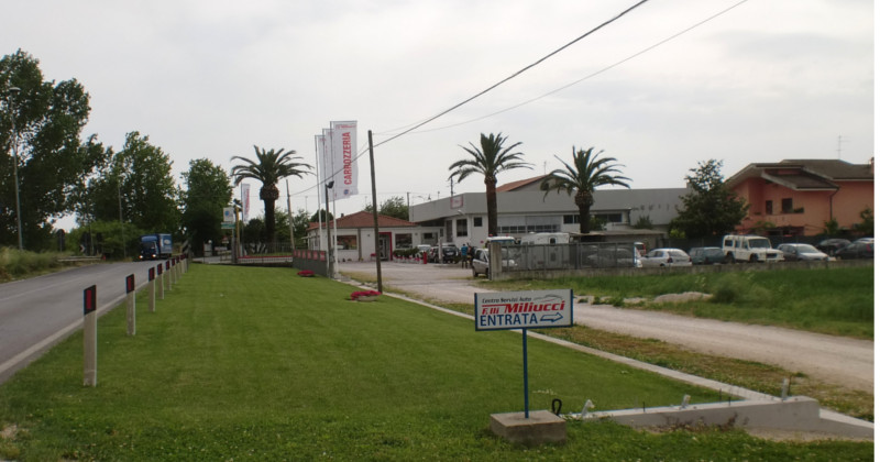 Sede del Centro Servizi Auto F.lli Miliucci a Sezze