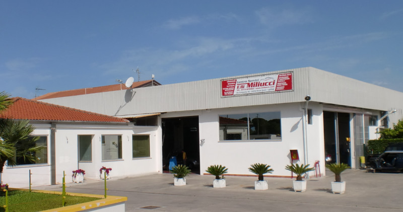 Sede del Centro Servizi Auto F.lli Miliucci a Sezze